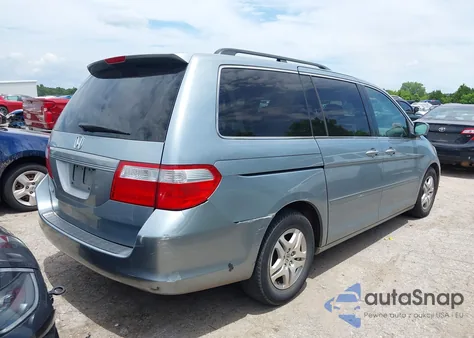 2007 Honda Odyssey Exl from USA, damaged, VIN 5FNRL38797B020230